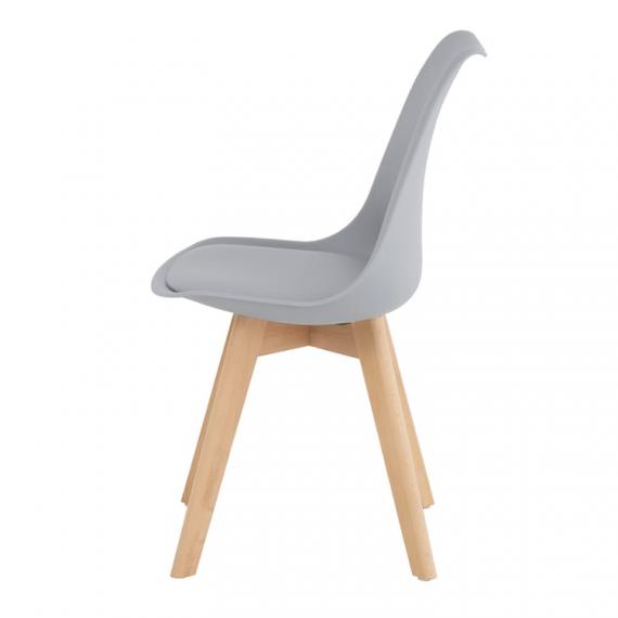 Foto Sillas  (Pack de 4 sillas) -  FINA, gris