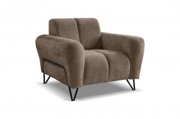 Sillon - 1 plaza - cappuchino - VOLARE