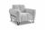 Sillon - 1 plaza - plata - VOLARE