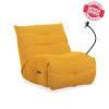 Foto Sillon relax eléctrico - DAMIAN, Amarillo