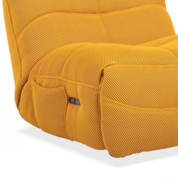 Foto Sillon relax eléctrico - DAMIAN, Amarillo