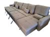 Foto Sofá 2camas + 2 arcones+USB+TYPE-C+portavasos - Costa UXXL 406 CM x 130cm