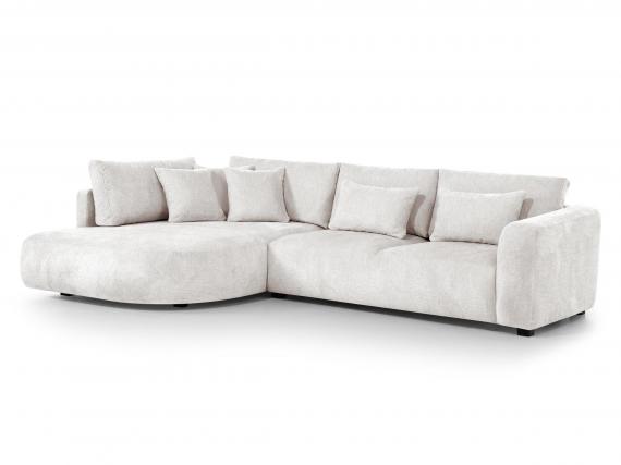 Foto Sofá 300 cm x 185 cm crema - JACOBS L