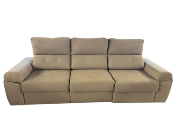 Foto Sofá 3P Deslizante - gris - 286 cm - GALA