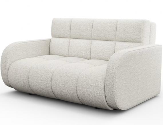 Foto Sofá cama - 154x103 - blanco - 3 plazas - Deverio