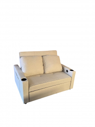 Sofá cama 2 pl. moderno+USB+type-C+portavasos - Costa R 2 plazas