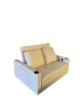 Foto Sofá cama 2 pl. moderno+USB+type-C+portavasos - Costa R 2 plazas
