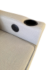 Foto Sofá cama 2 pl. moderno+USB+type-C+portavasos - Costa R 2 plazas