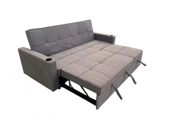 Foto Sofá cama 3 pl.  moderno, +2USB+2type-C+2portavasos - COSTA R,  220 cm