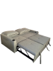 Foto Sofá cama 3 pl. moderno+USB+type-C+portavasos - Costa R 3 plazas