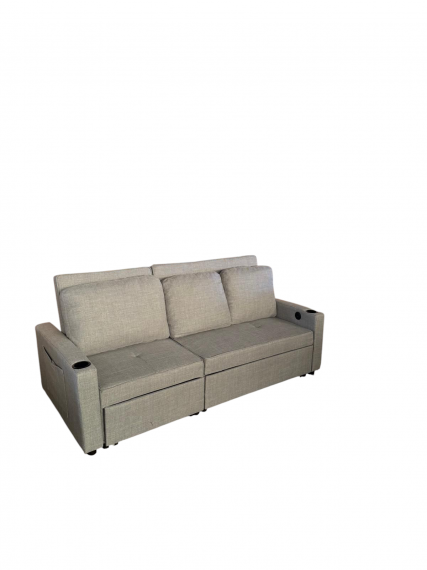 Foto Sofá cama 3 pl. moderno+USB+type-C+portavasos - Costa R 3 plazas