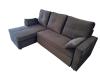 Foto Sofá cama 3 pl. reversible moderno con arcon de almacenamiento+USB+type-C+portavasos- negro - Costa L 217cm x 130cm