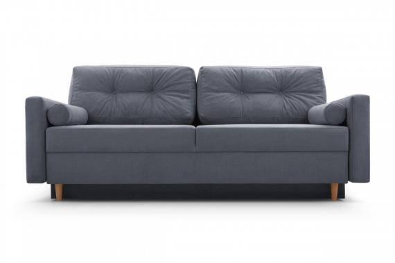 Foto Sofá Cama 3 plazas modern - Pastella, Gris oscuro