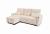 Sofá cama 3 plazas reversible moderno con arcon de almacenamiento+USB+type-C+portavasos-210cm x 135cm beige  tela pana - COSTA  LUX