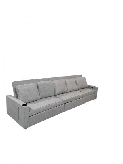Foto Sofá cama 5 plazas moderno+USB+type-C+portavasos-320cm - COSTA R