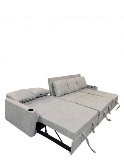 Foto Sofá cama 5 plazas moderno+USB+type-C+portavasos-320cm - COSTA R