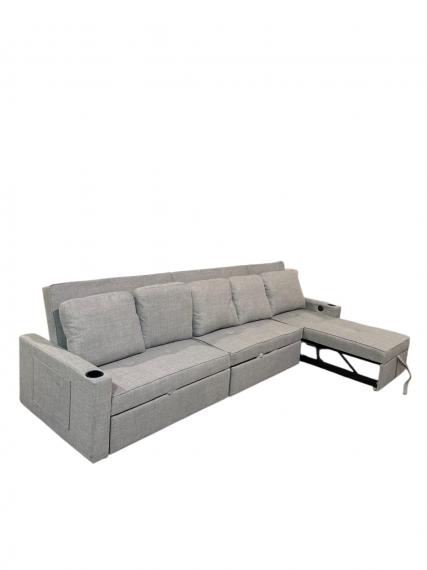 Foto Sofá cama 5 plazas moderno+USB+type-C+portavasos-320cm - COSTA R