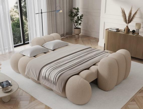 Foto Sofá - cama - arcon - 256cm - beige - COTONN