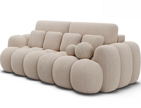 Foto Sofá - cama - arcon - 256cm - beige - COTONN