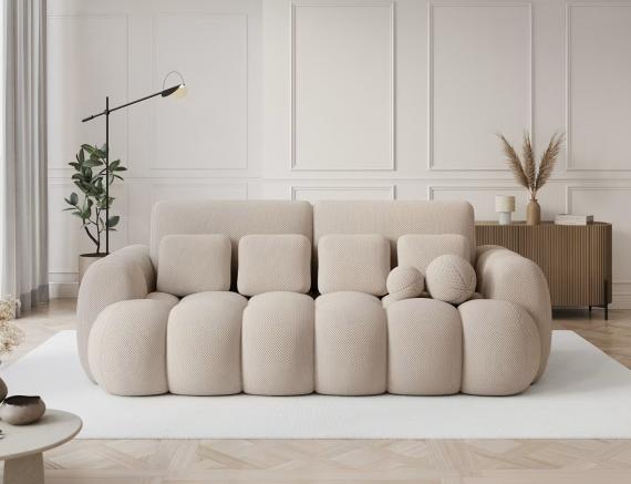 Foto Sofá - cama - arcon - 256cm - beige - COTONN