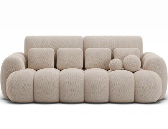 Foto Sofá - cama - arcon - 256cm - beige - COTONN