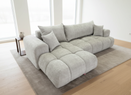 Sofá cama Chaise Longue izquerdo Ewela Bis – Confort Supremo