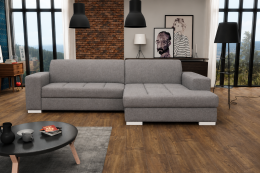 SOFÁ CAMA CHAISE LONGUE MISTRAL GRIS CLARO, 260 CM