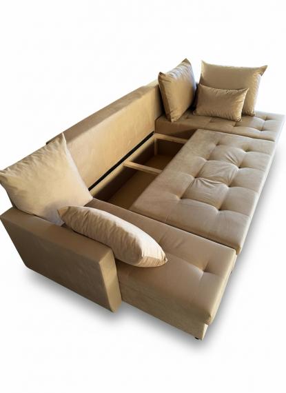 Foto SOFÁ CAMA CON ARCÓN FORMA DE U 290 CM X 145 CM MOS U BEIGE