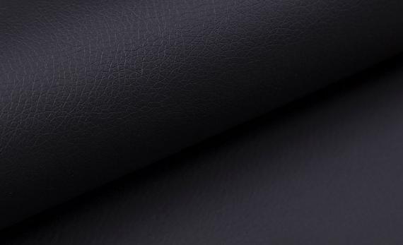Foto SOFÁ CAMA CON ARCÓN FORMA DE U 320 CM X 207 CM HAVANA NEGRO TELA/POLIPIEL NEGRO