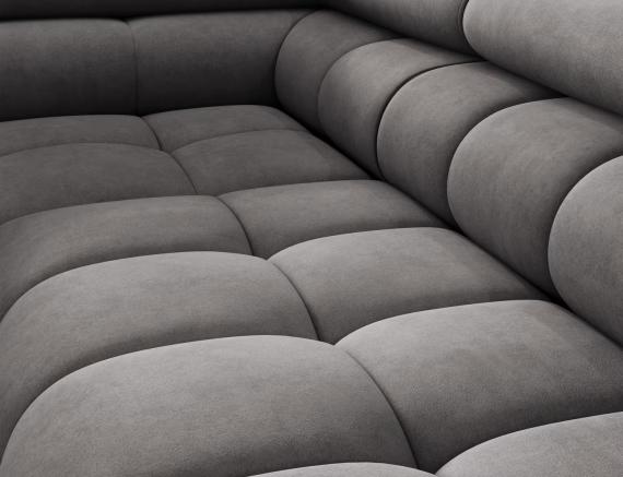 Foto SOFÁ CAMA CON ARCÓN I PATAS ALTAS 276 CM X 200 CM FERUCHE GRIS OFERTA