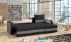 Foto SOFÁ CAMA CON ARCÓN REVERSIBLE 250 CM X 150 CM GIULIO GRIS TELA / GRIS OSCURO TELA