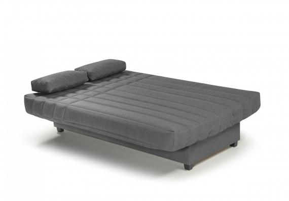 Foto Sofá cama con bisagra automática - ECO GOLD, Gris oscuro, 190 cm