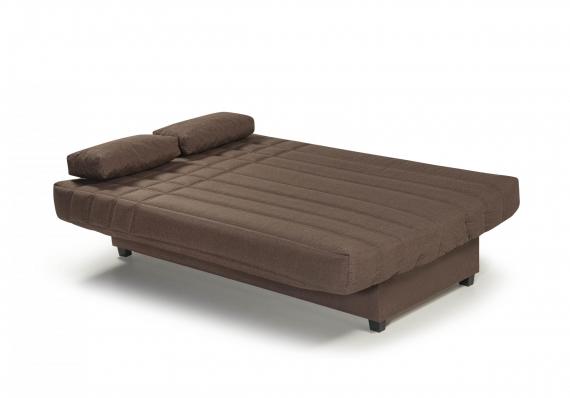 Foto Sofá cama con bisagra automática - ECO GOLD, Marrón, 190 cm