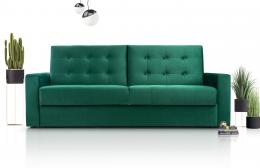 Sofá cama con forma minimalista - BAWARIA, Verde