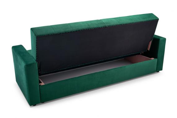 Foto Sofá cama con forma minimalista - BAWARIA, Verde