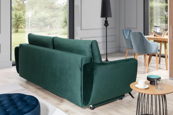 Foto Sofá cama convertible - MEGIS, Verde, 242cm