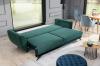 Foto Sofá cama convertible - MEGIS, Verde, 242cm