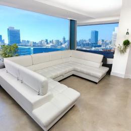 SOFÁ CAMA - DOS ARCÓNES - BLANCO - 340X200 - DUBAI U NUEVO 2025