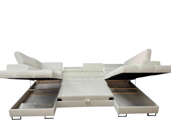 Foto SOFÁ CAMA - DOS ARCÓNES - BLANCO - 340X200 - DUBAI U NUEVO 2025