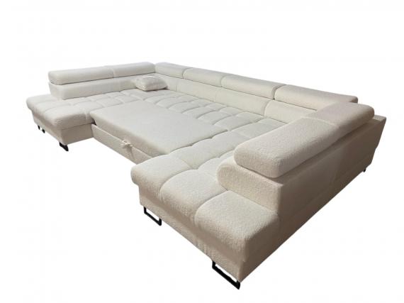 Foto SOFÁ CAMA - DOS ARCÓNES - BLANCO - 340X200 - DUBAI U NUEVO 2025