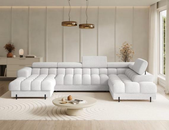 Foto SOFÁ CAMA - DOS ARCÓNES - BLANCO - 355X202 -  FERARRIA NUEVO 2025