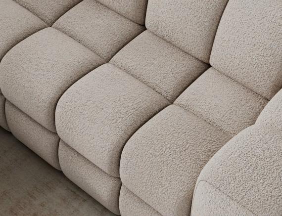 Foto SOFÁ CAMA ESQUINERO EN FORMA DE L BRONON BEIGE