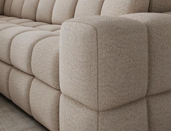 Foto SOFÁ CAMA ESQUINERO EN FORMA DE L BRONON BEIGE