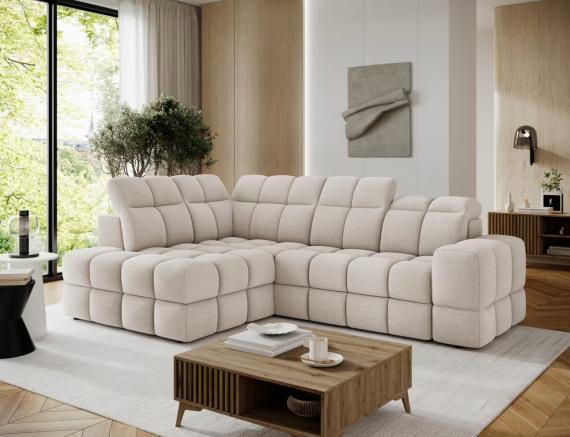 Foto SOFÁ CAMA ESQUINERO EN FORMA DE L BRONON BEIGE