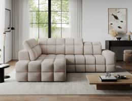 SOFÁ CAMA ESQUINERO EN FORMA DE L BRONON BEIGE
