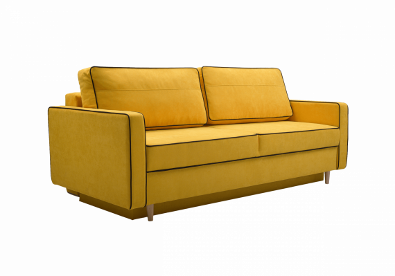 Foto SOFÁ CAMA 213 CM FASTA AMARILLO