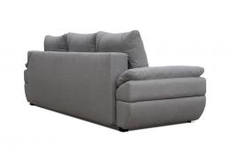 Sofá cama grande convertible de calidad - BENITA, Gris