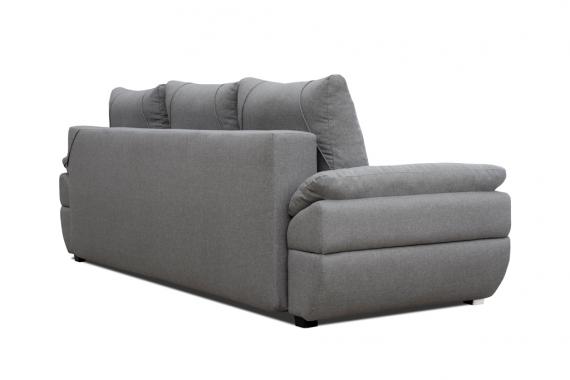 Foto Sofá cama grande convertible de calidad - BENITA, Gris claro