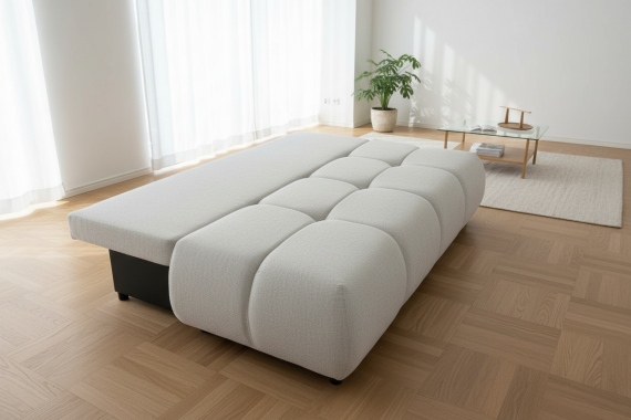 Foto Sofá Cama Lineal NASHWILLE – Diseño Moderno sin Brazos