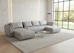 Sofá Cama Panorámico Premium  Tokyo U  – Confort Gigante y Estilo Vanguardista